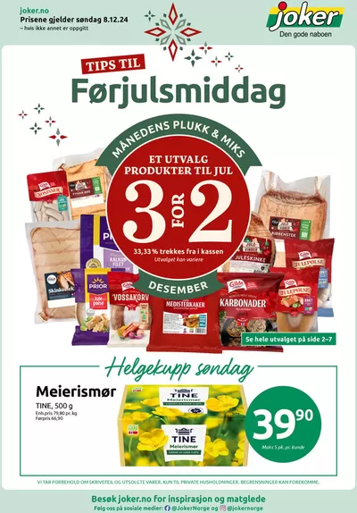 Joker-katalog i Sandnes | Joker Kundeavis | 8.12.2024 - 22.12.2024