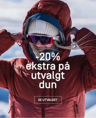 Tilbud fra Sport og Fritid i Averøy | -20% ekstra på utvalgt dun de Skogstad Sport | 12.12.2024 - 22.12.2024