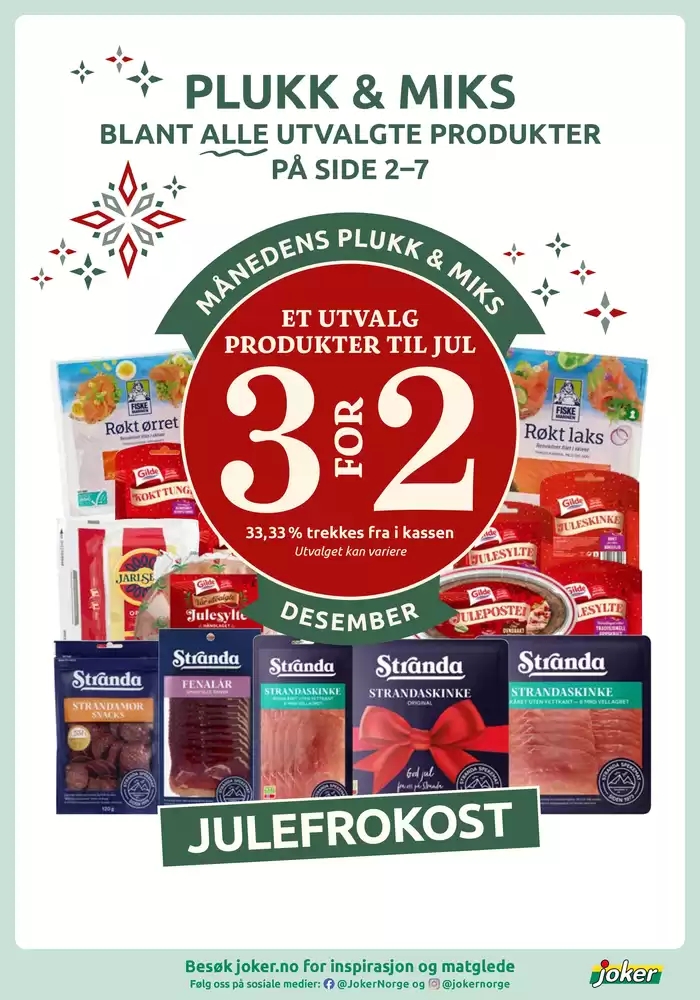 Joker-katalog i Sandnes | Joker Kundeavis | 16.12.2024 - 30.12.2024