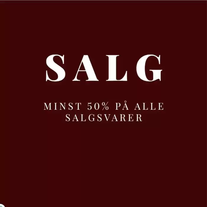 Arts & Crafts-katalog i Bergen | Salg | 29.1.2025 - 12.2.2025