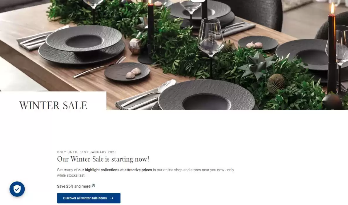 Villeroy & Boch-katalog i Porsgrunn | Winter Sale | 8.1.2025 - 31.1.2025