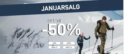 Tilbud fra Sport og Fritid i Sandefjord | Januarsalg de Skogstad Sport | 13.1.2025 - 31.1.2025