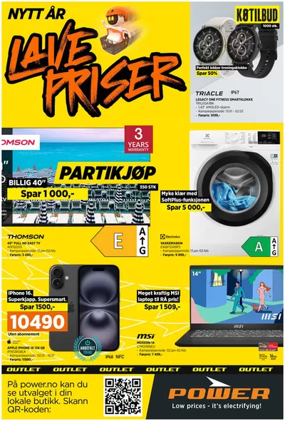 POWER-katalog i Tønsberg | POWER Kundeavis | 14.1.2025 - 21.1.2025