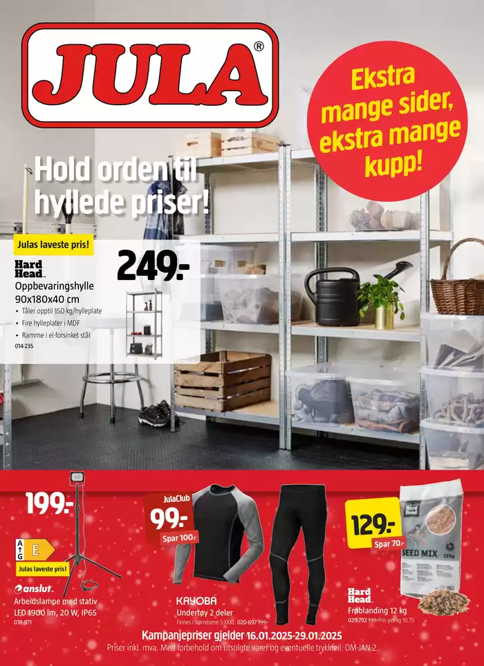 Jula-katalog | Jula Kundeavis | 16.1.2025 - 29.1.2025