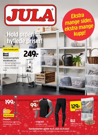 Jula-katalog | Jula Kundeavis | 16.1.2025 - 29.1.2025