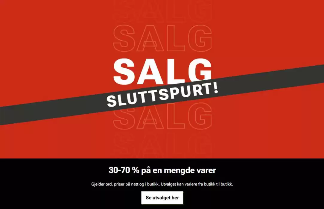 Shoeday-katalog i Bergen | 30-70 % på en mengde varer | 21.1.2025 - 4.2.2025