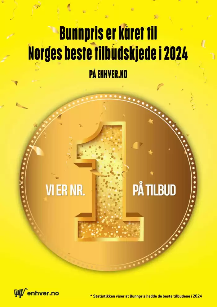 Bunnpris-katalog i Sandvika | Bunnpris Kundeavis | 22.1.2025 - 5.2.2025