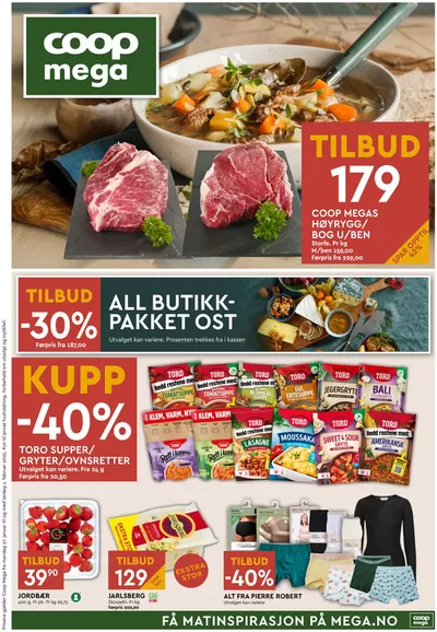 Tilbud fra Supermarkeder i Drammen | Nye tilbud å oppdage de Coop Mega | 27.1.2025 - 2.2.2025