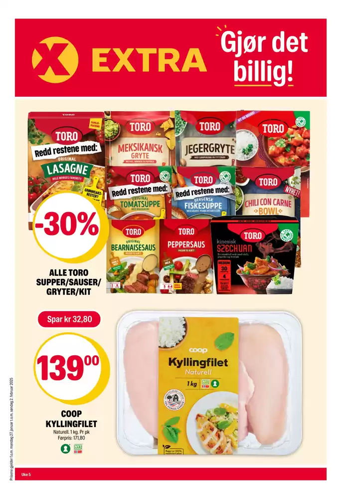 Coop Extra-katalog i Bergen | Aktuelle kupp og tilbud | 27.1.2025 - 2.2.2025