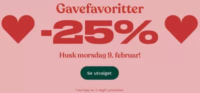 Tilbud fra Helse og skjønnhet i Fredrikstad | -25% de The Body Shop | 27.1.2025 - 10.2.2025