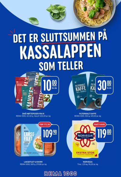 Tilbud fra Supermarkeder i Sandnes | Eksklusive kupp de Rema 1000 | 26.1.2025 - 1.2.2025