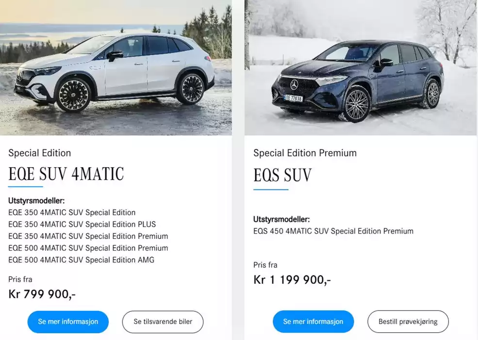 Mercedes-Benz-katalog i Trondheim | Eqa og eqa 4matic | 28.1.2025 - 30.4.2025