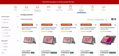 Tilbud fra Elektronikk og hvitevarer i Oslo | Flash Sale  de Lenovo | 28.1.2025 - 11.2.2025