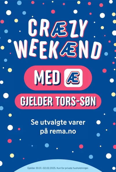 Rema 1000-katalog i Kristiansand | Eksklusive tilbud for våre kunder | 26.1.2025 - 1.2.2025