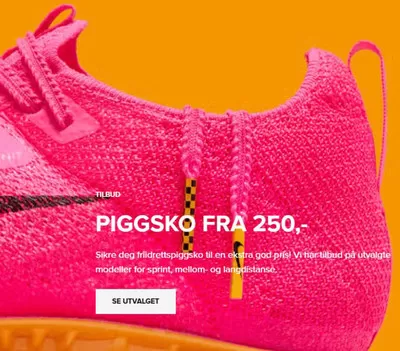 Tilbud fra Sport og Fritid i Fredrikstad | Piggsko fra 250,- de Løplabbet | 6.3.2025 - 20.3.2025