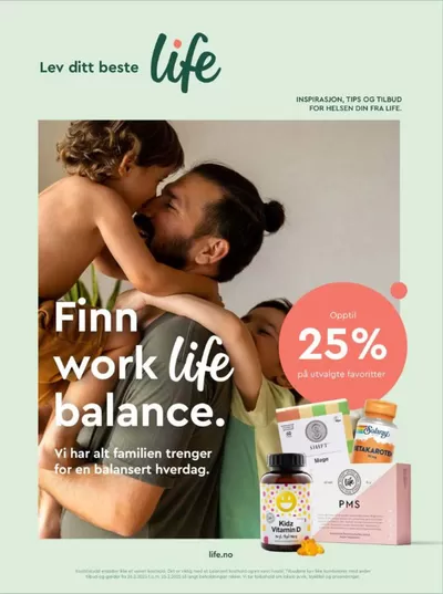 Tilbud fra Supermarkeder i Slitu | Finn work life balance de Life | 26.2.2025 - 25.3.2025