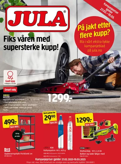 Jula-katalog | Jula Kundeavis | 27.2.2025 - 19.3.2025