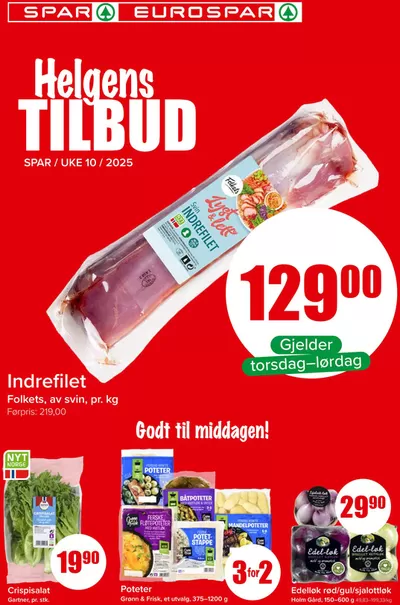 Eurospar-katalog i Harstad | Våre beste tilbud for deg | 9.10.2025 - 11.10.2025