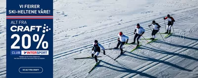 Intersport-katalog i Kongsberg | Craft 20% | 6.3.2025 - 20.3.2025