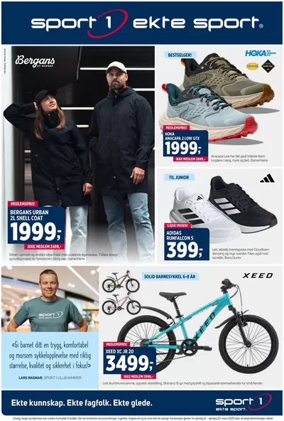 Sport 1-katalog | Bergans | 10.3.2025 - 23.3.2025
