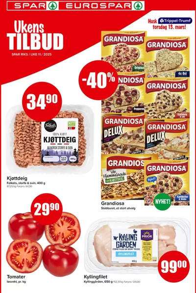Spar-katalog | Spar Kundeavis | 11.3.2025 - 17.3.2025