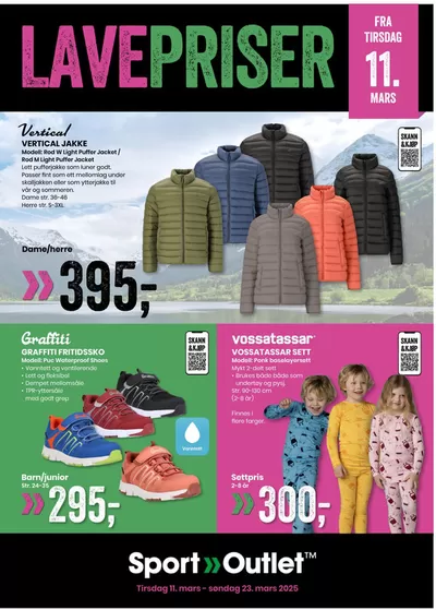Sport Outlet-katalog | Nye tilbud å oppdage | 11.3.2025 - 23.3.2025
