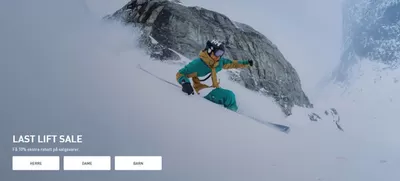 Tilbud fra Sport og Fritid i Bjugn | Last Lift Sale de Helly Hansen | 11.3.2025 - 25.3.2025
