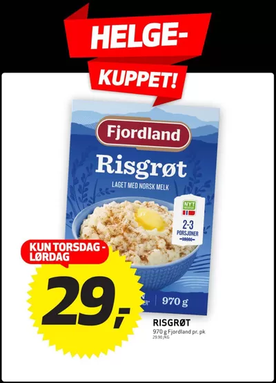 Bunnpris-katalog i Trøgstad | Topptilbud for alle kunder | 14.3.2025 - 28.3.2025