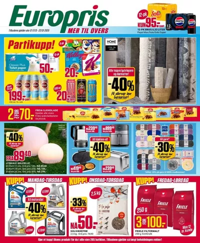Europris-katalog | Europris DM 12-25 MYBRING | 17.3.2025 - 22.3.2025
