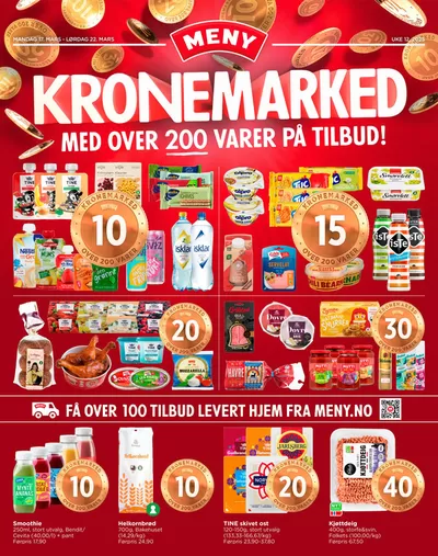 Meny-katalog | Meny Kundeavis | 17.3.2025 - 22.3.2025