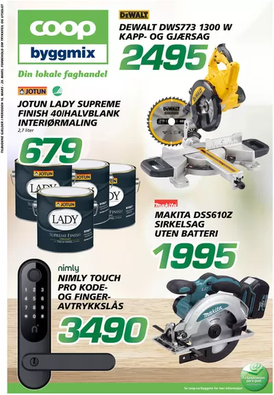 Coop Byggmix-katalog | Coop Byggmix Kundeavis | 17.3.2025 - 30.3.2025