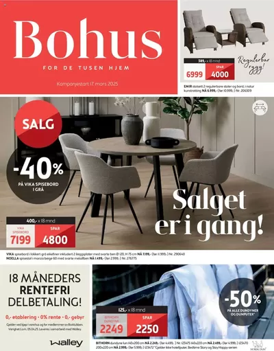 Bohus-katalog i Bergen | Bohus Kundeavis | 17.3.2025 - 6.4.2025