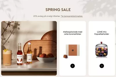 Tilbud fra Supermarkeder i Jessheim | Spring Sale de Nespresso | 17.3.2025 - 30.3.2025
