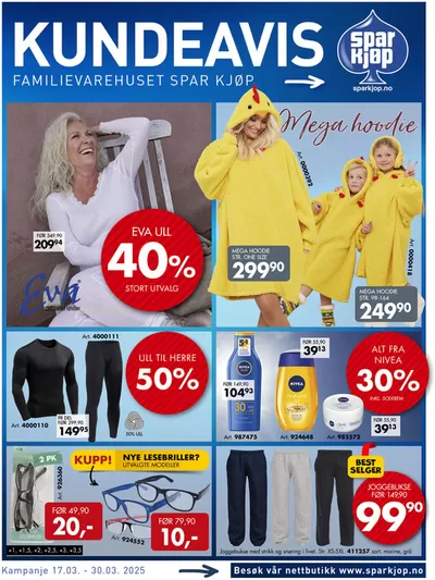 Sparkjøp-katalog i Sandvika | Sparkjøp Kundeavis | 17.3.2025 - 30.3.2025