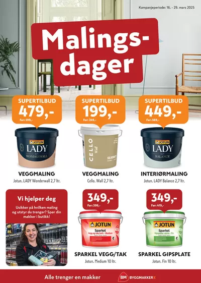 Byggmakker-katalog i Drammen | Byggmakker Kundeavis | 16.3.2025 - 29.3.2025