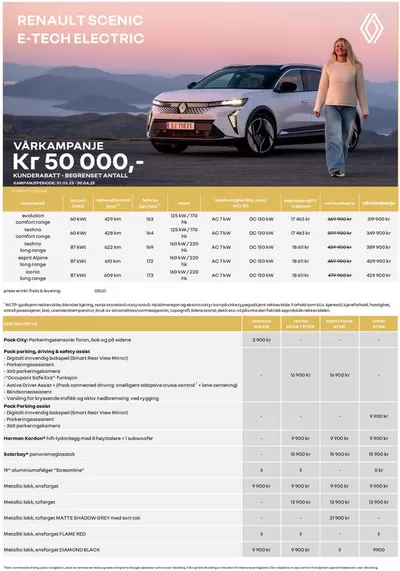 Renault-katalog i Oslo | Renault Scenic E-Tech electric | 1.3.2025 - 30.4.2025