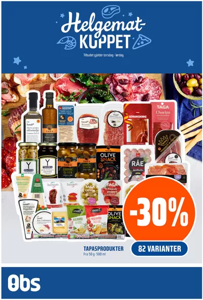 Tilbud fra Supermarkeder i Slitu | Obs Kundeavis de Obs | 20.3.2025 - 3.4.2025