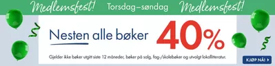 Tilbud fra Bøker og kontor i Ski | 40%  de Norli | 20.3.2025 - 23.3.2025