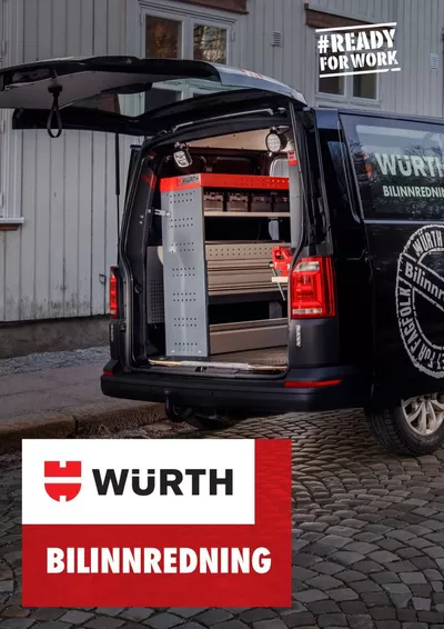 Würth-katalog i Oslo | bilinnredning | 25.3.2025 - 8.4.2025