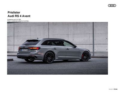 Audi-katalog | Audi RS 4 Avant | 13.9.2023 - 13.9.2024