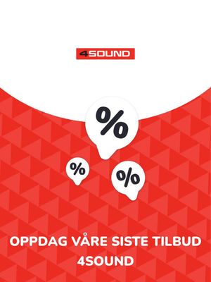 Tilbud fra Elektronikk og hvitevarer i Sandnes | Tilbud 4sound de 4sound | 24.10.2023 - 24.10.2024