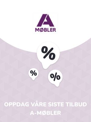 A-Møbler-katalog i Sandvika | Tilbud A-Møbler | 24.10.2023 - 24.10.2024