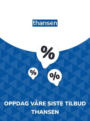 Thansen-katalog i Kristiansand | Tilbud Thansen | 24.10.2023 - 24.10.2024