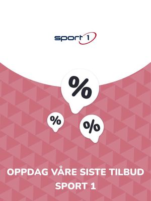 Sport 1-katalog | Tilbud Sport 1 | 24.10.2023 - 24.10.2024