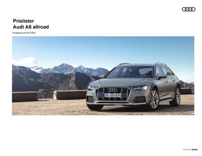 Audi-katalog | Audi A6 allroad | 25.10.2023 - 25.10.2024