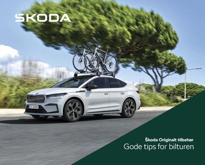 Tilbud fra Bil og motor | Škoda originalt tilbehør: Gode tips for bilturen de ŠKODA | 25.10.2023 - 25.4.2024