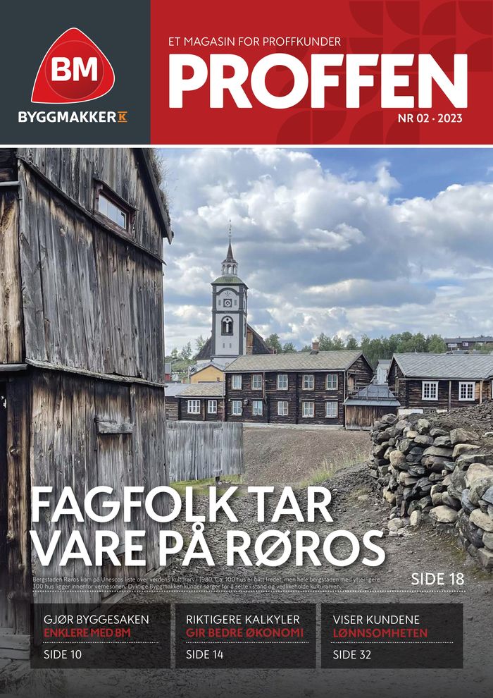Byggmakker-katalog i Trondheim | Byggmakker Proffen 2023 | 27.10.2023 - 31.12.2023