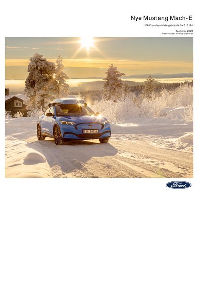 Ford-katalog i Oslo | FORD MUSTANG MACH-E | 26.3.2024 - 26.3.2025