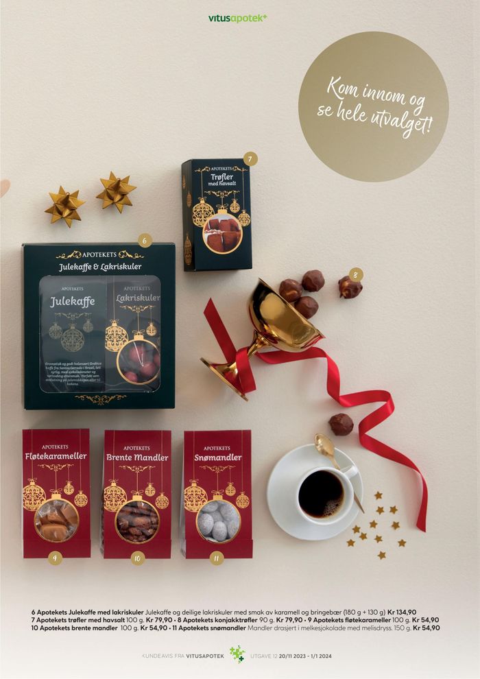 Vitusapotek-katalog | Vitusapotek Kundeavis | 21.11.2023 - 31.12.2023