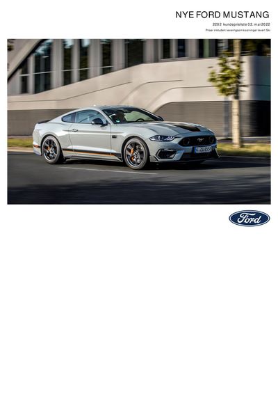 Ford-katalog i Jessheim | FORD MUSTANG | 26.3.2024 - 26.3.2025